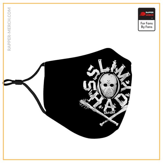 Badass Slim Shady Hockey Mask Artwork Black Face Mask RM0310