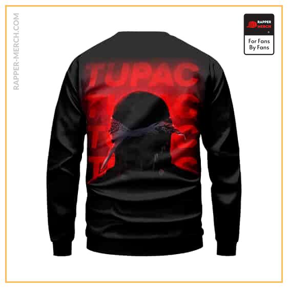 Badass Tupac Amaru Bandana Silhouette Sweater RM0310