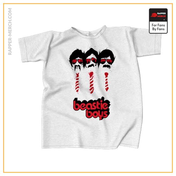 Beastie Boys Face & Red Neck Tie Silhouette Tees RP0410
