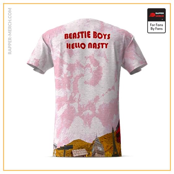 Beastie Boys Hello Nasty Pink Tie Dye Shirt RP0410