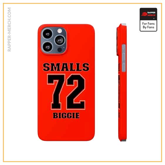 Biggie Smalls 72 Birth Year Tribute Red iPhone 13 Cover RP0310