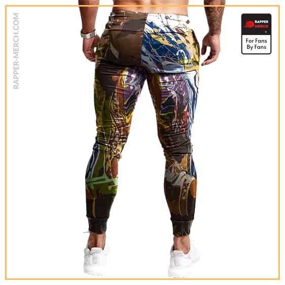 Biggie Smalls Counting Money Abstract Painting Art Joggers RP0310
