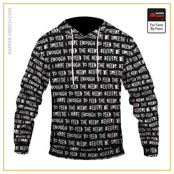 Biggie Smalls I Have Enough To Feed The Needy Pattern Hoodie RP0310