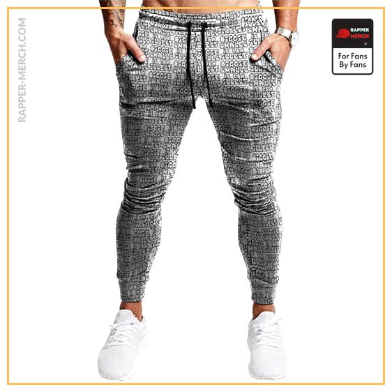 Biggie Smalls Is The Illest Typography Pattern Joggers RP0310