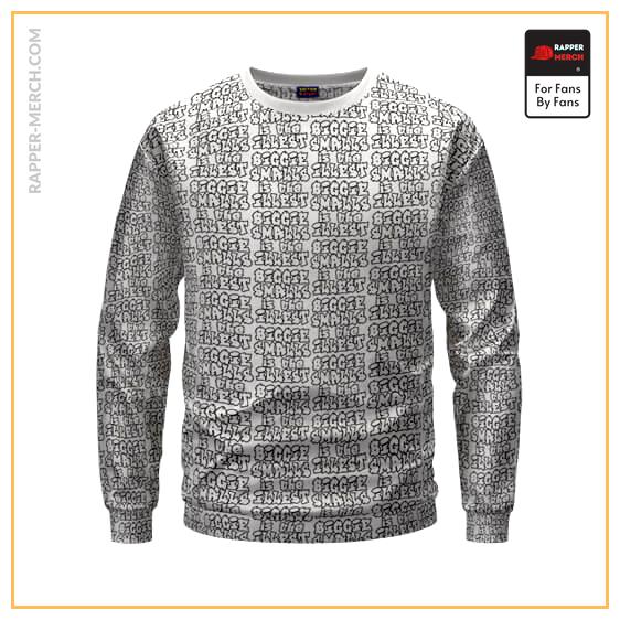 Biggie Smalls Is The Illest Typography Pattern Sweater RP0310
