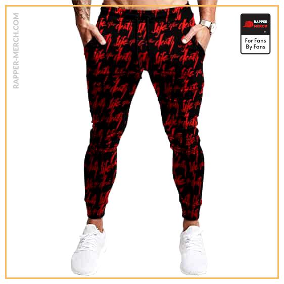 Biggie Smalls Life After Death Typography Pattern Joggers RP0310
