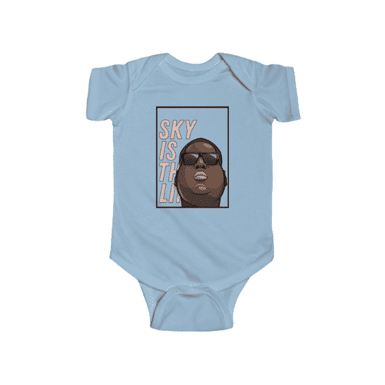 Biggie Smalls Sky Is The Limit Song Art Amazing Baby Clothes RP0310