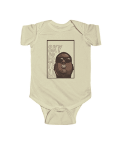 Biggie Smalls Sky Is The Limit Song Art Amazing Baby Clothes RP0310