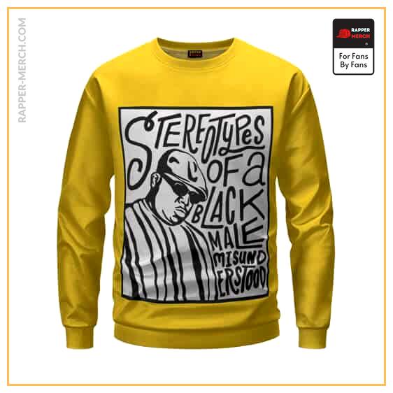 Biggie Smalls Stereotypes Of Black Male Yellow Sweatshirt RP0310