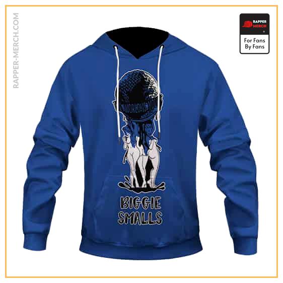 Biggie Smalls The World Is Yours Mic & Lady Logo Hoodie RP0310