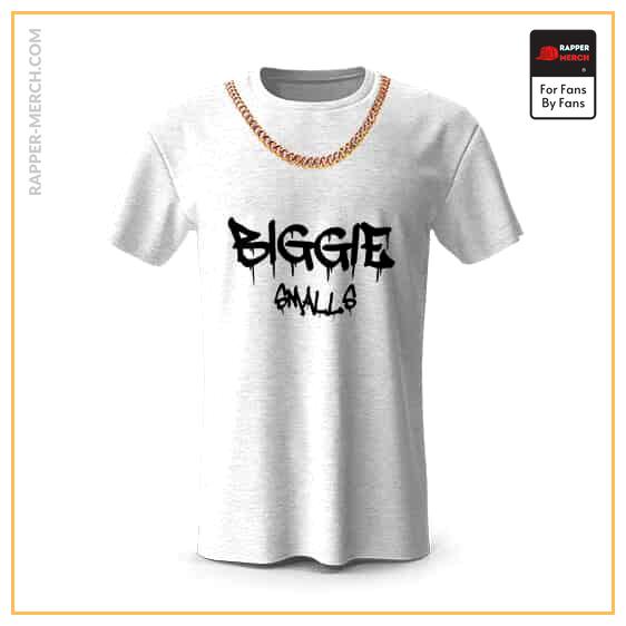 Biggie Smalls Typography & Necklace Design Shirt RP0310