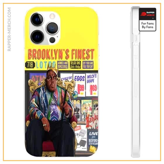 Biggie's Crown And Cane Brooklyn's Finest iPhone 12 Cover RP0310