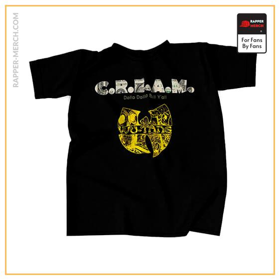 C.R.E.A.M. Wu-Tang Clan Dollar Artwork Tees RM0410