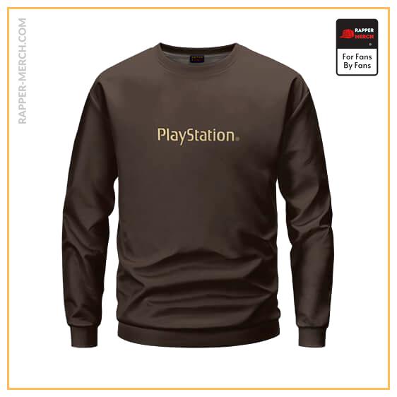 Cactus Jack Playstation Minimalist Logo Brown Sweatshirt RM0410