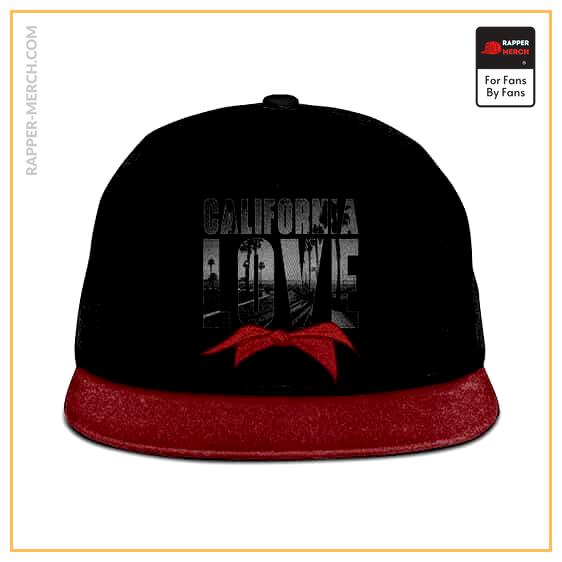 Califonia Love Design Tupac Makaveli Black Snapback Cap RM0310