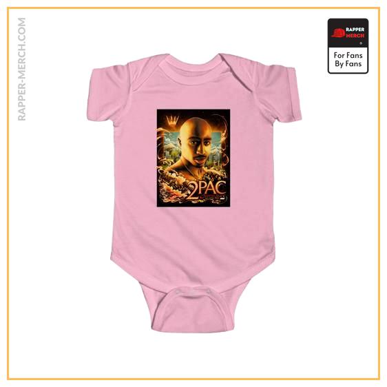 California Love Cover Tupac Shakur Baby Toddler Onesie RM0310