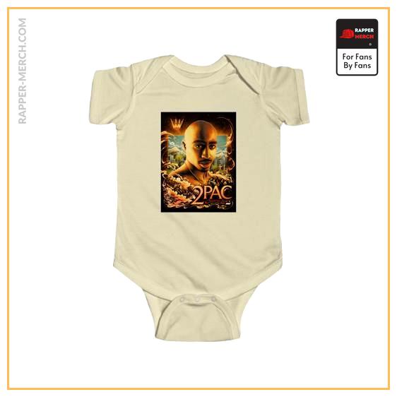 California Love Cover Tupac Shakur Baby Toddler Onesie RM0310