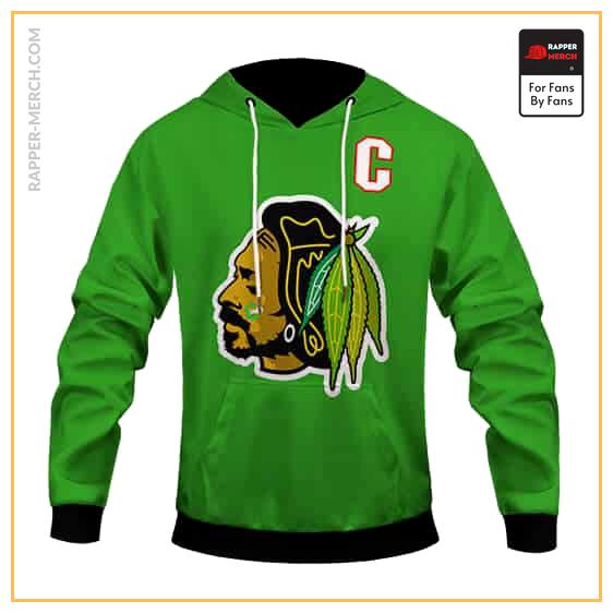 Chicago Blackhawks Snoop Dogg Design Stylish Green Hoodie RM0310