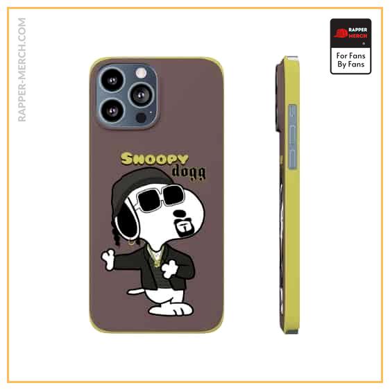 Chill Snoopy Snoop Dogg Parody Brown iPhone 13 Fitted Case RM0310