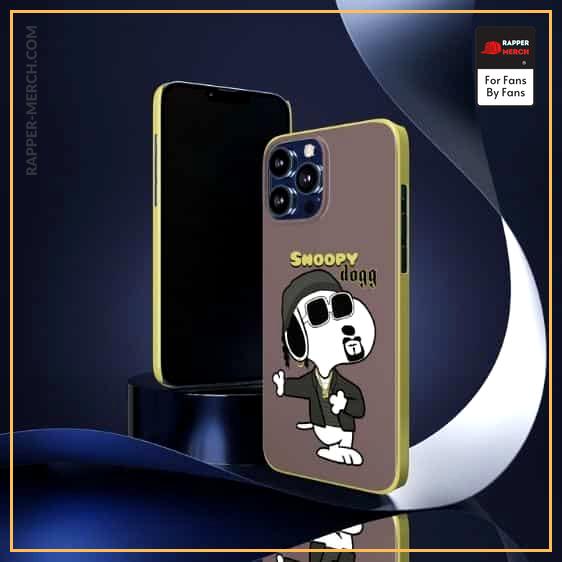 Chill Snoopy Snoop Dogg Parody Brown iPhone 13 Fitted Case RM0310