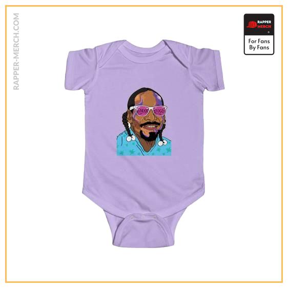 Classic Snoop Dogg Colorful Vector Art Amazing Baby Bodysuit RM0310