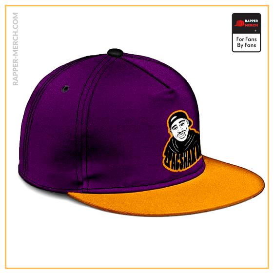 Cool 2Pac Amaru Shakur LA Lakers Colors Snapback Cap RM0310