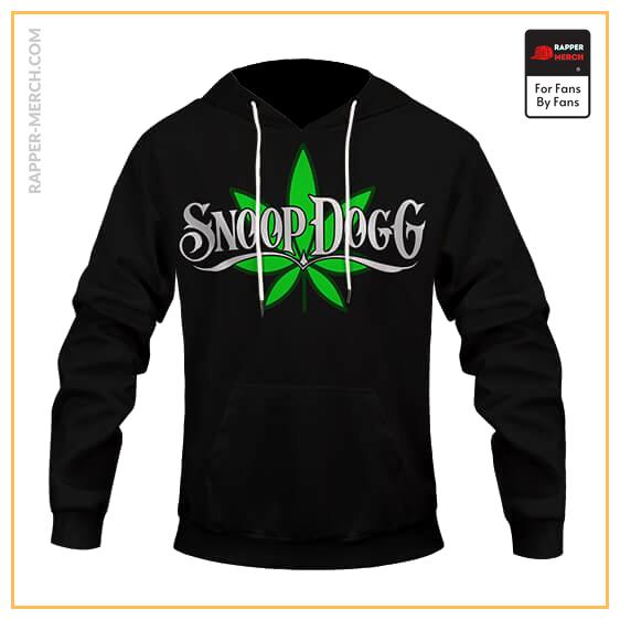 Cool Marijuana Leaf Snoop Dogg Icon Black Hoodie Jacket RM0310
