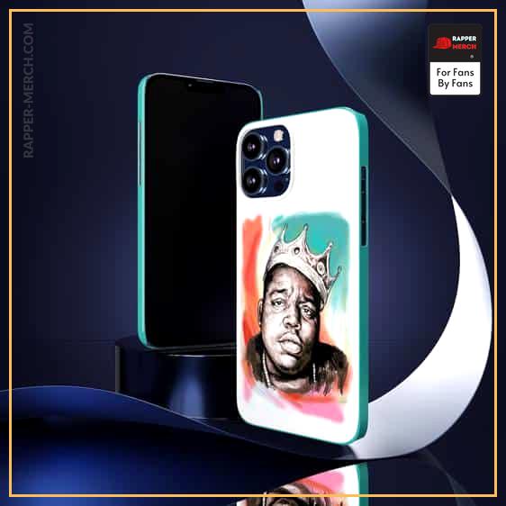 Crowned Biggie Small Artwork iPhone 13 Fitted Case RP0310