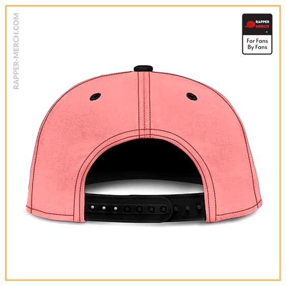 Crowned King Biggie Smalls Chibi Style Pink Snapback Hat RP0310
