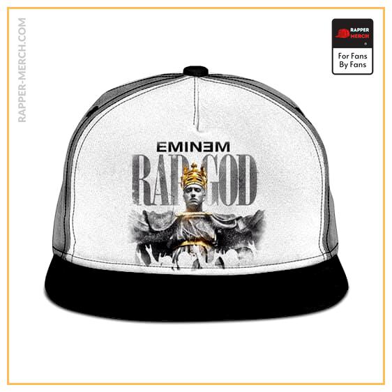 Crowned King Eminem Rap God Art Stunning Snapback Hat RM0310