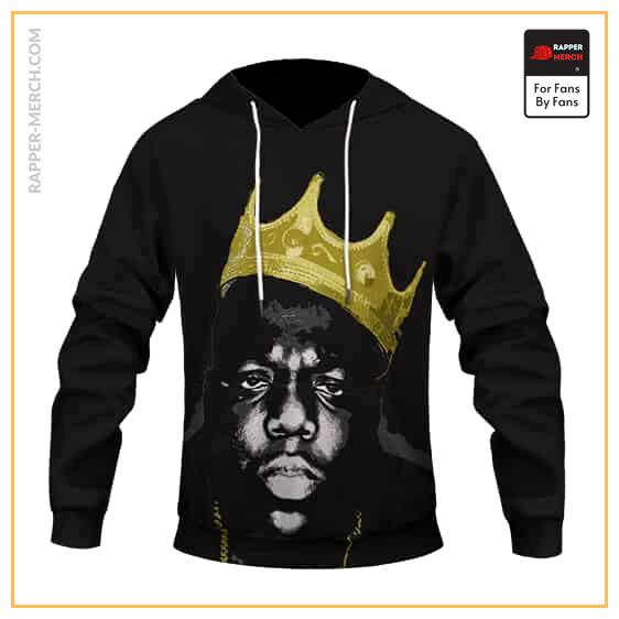 Crowned King The Notorious B.I.G. Realistic Head Hoodie RP0310