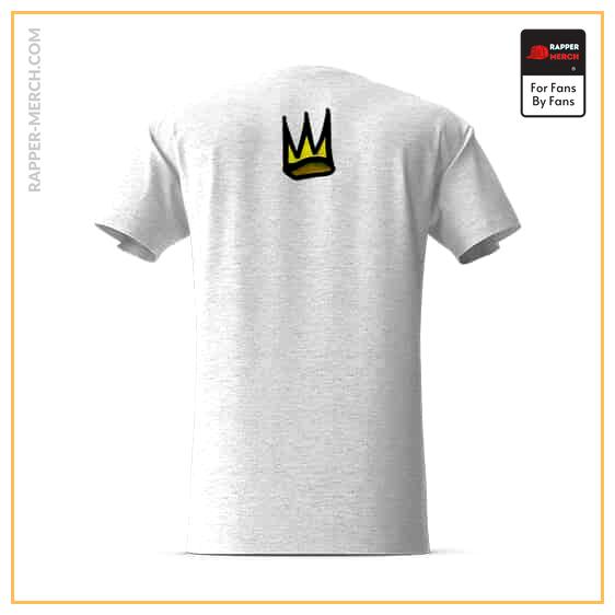 Crowned King Tupac Face Doodle Art T-Shirt RM0310