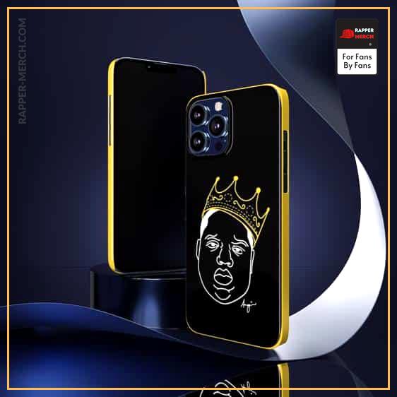 Crowned Notorious Big Silhouette iPhone 13 Fitted Case RP0310