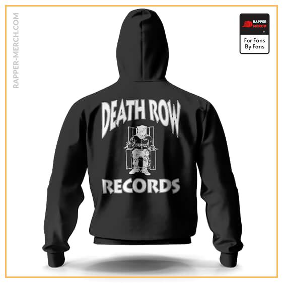 Death Row Records Snoop Doggy Dogg Black Zipper Hoodie RM0310
