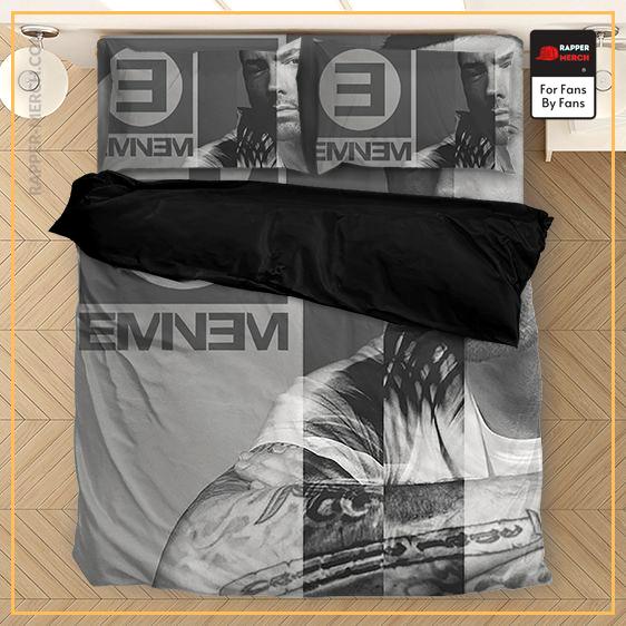 Detroit's Famous Rapper Eminem Monochrome Bedding Set RM0310