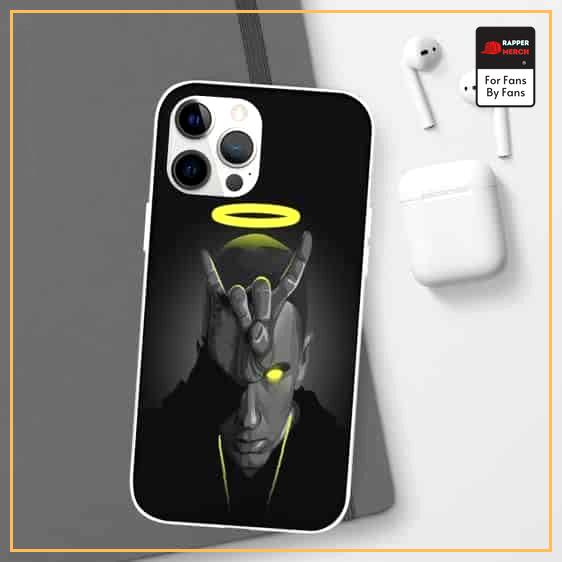 Devil Horns And Angel's Halo Eminem iPhone 12 Fitted Case RM0310