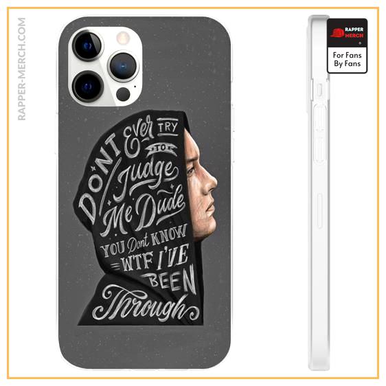 Don't Ever Try To Judge Me Dude Eminem Gray iPhone 12 Case RM0310