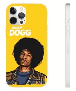 Dope Afro Snoop Dogg Portrait Artwork Yellow iPhone 12 Cover RM0310