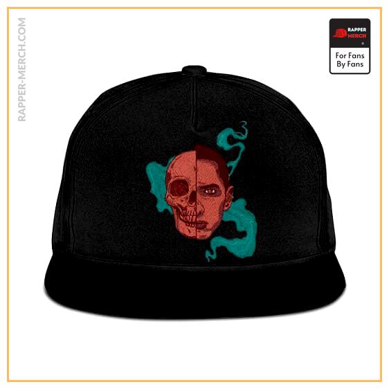 Dope American Rapper Eminem Skull Art Black Snapback Hat RM0310