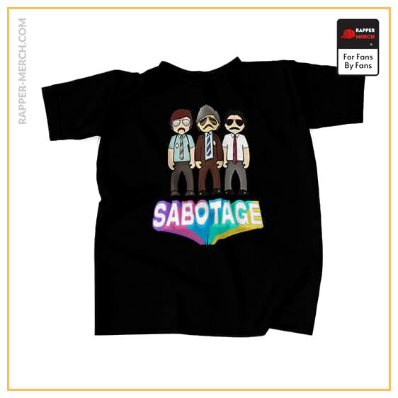 Dope Beastie Boys Sabotage Cartoon Art T-shirt RP0410