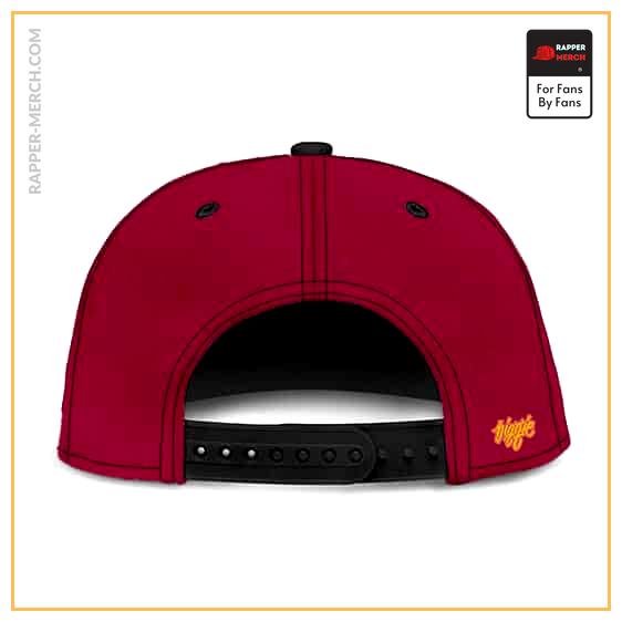 Dope Biggie Smalls Cartoon Head Art Red Snapback Hat RP0310