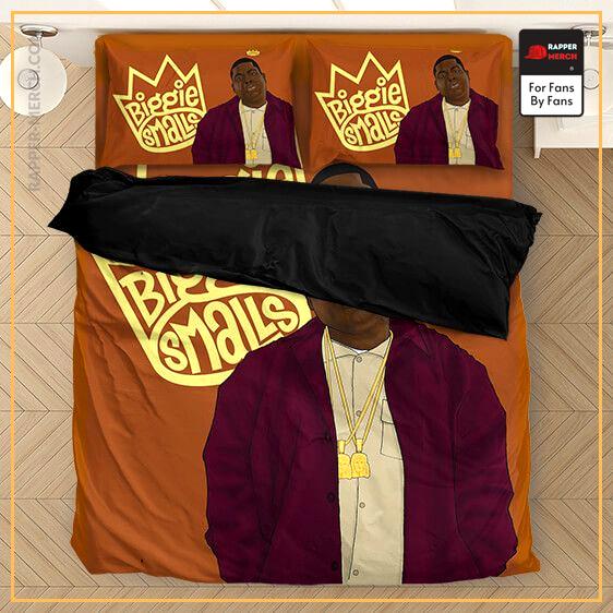 Dope East Coast Hip Hop Biggie Small Crown Logo Bedclothes RP0310