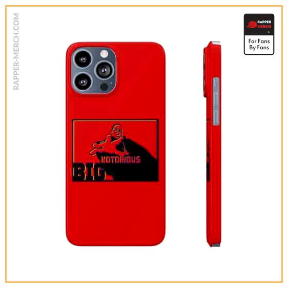 East Coast Notorious Big Silhouette Red iPhone 13 Case RP0310