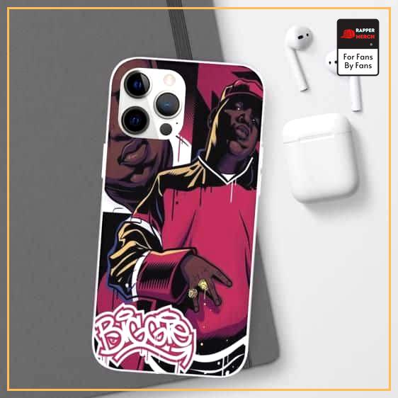 East Coast Rapper Biggie Fan Art iPhone 12 Bumper Cover RP0310
