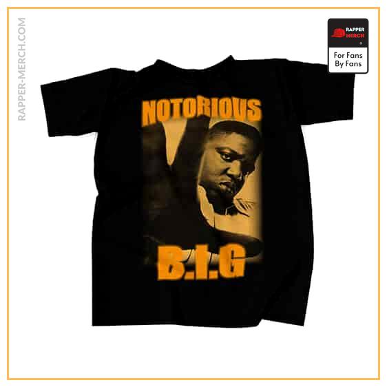 East Coast Rapper Notorious B.I.G. Black Tees RP0310