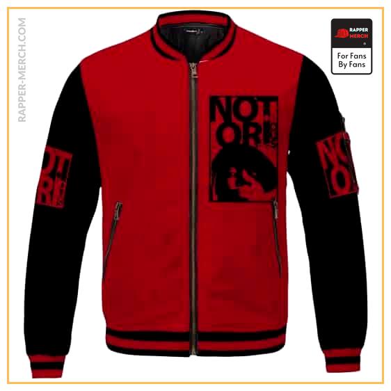 East Coast The Notorious BIG Red And Black Varsity Jacket RP0310