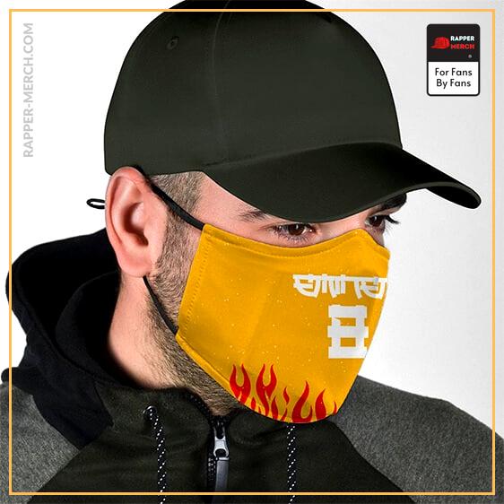 Eminem 8 Mile Red Flame Artwork Dope Filtered Face Mask RM0310