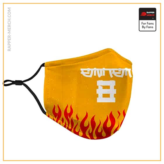 Eminem 8 Mile Red Flame Artwork Dope Filtered Face Mask RM0310