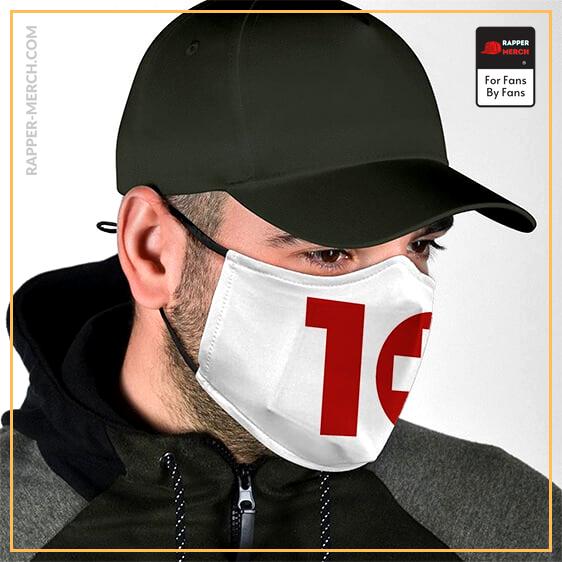 Eminem Album Recovery 10 Symbol White Cloth Face Mask RM0310
