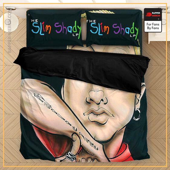 Eminem Caricature Halie Jade Tattoo Slim Shady Bed Linen RM0310